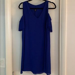 Blue maternity dress small. Will fit not maternity